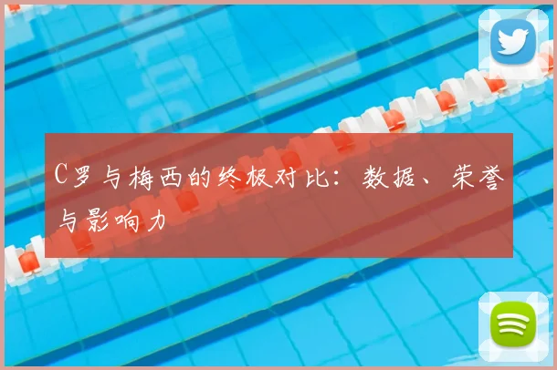 C罗与梅西的终极对比:数据、荣誉与影响力